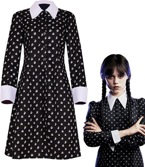 mercoledì addams vestito originale|Mercoledì: 5 cose da sapere sullo stile gotico di Jenna。